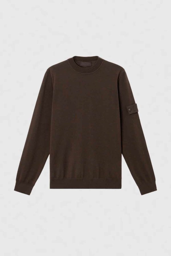 STONE ISLAND GHOST Wool Crewneck